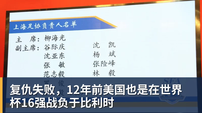 华体会体育复仇失败，12年前美国也是在世界杯16强战负于比利时