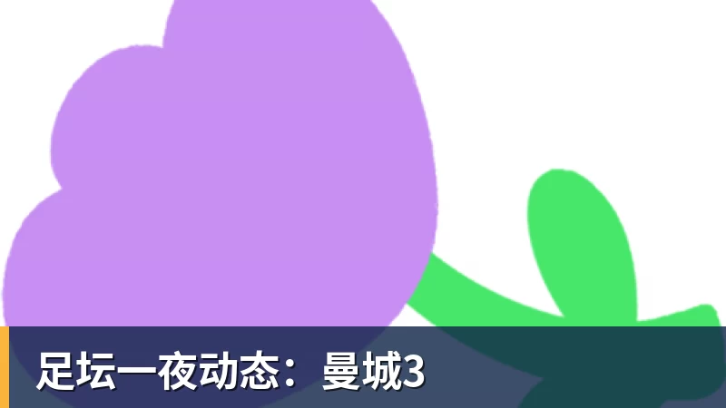 华体会体育足坛一夜动态：曼城3